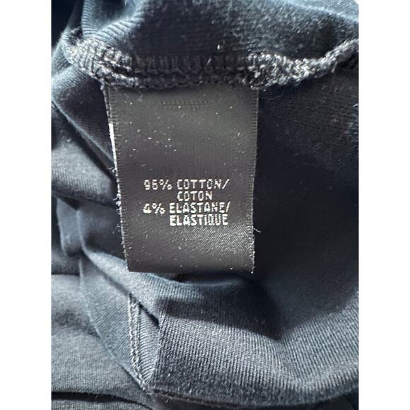 Lafayette 148 New York Black Basic Daily Y2K Shirt Women XL Minimalist Capsule - Picture 7 of 7